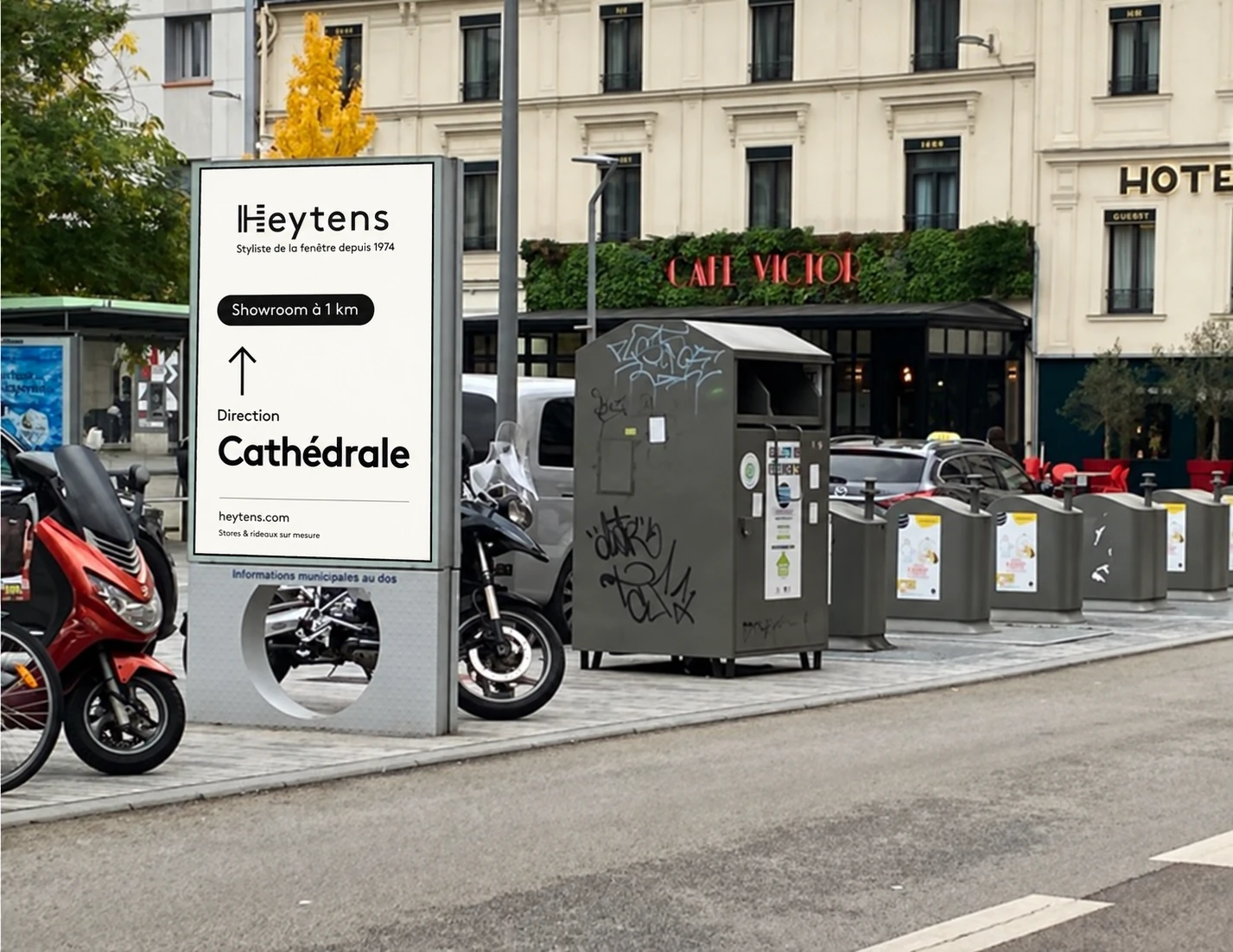 Signal : le showroom dans la bonne direction